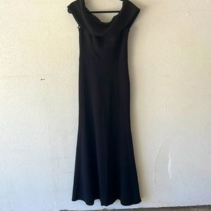Aqua Formal Bloomingdale’s exclusive NWT women’s black Formal sz 12